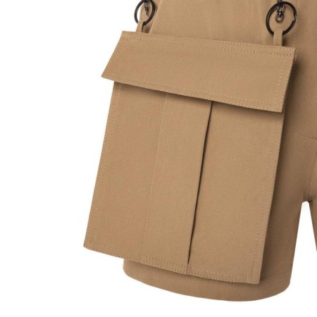 Women's shorts Minaku: Casual Collection Beige color, rr 42-6