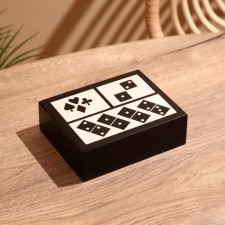 Board game 3V1 (domino + cubes + cards) Polyrerin, MDF