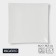 Porcelain dish for feeding Magistro "Blanche Square", D = 36.5 cm, white color