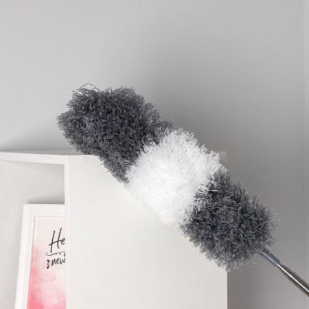 Raccoon dust removal, flat nozzle 40 × 7.5 cm, fluffy nozzle 41 × 13 cm, telescopic pen 210 cm-12