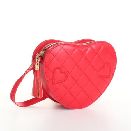 Bag's bag with lightning, red color