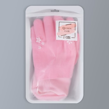 Moisturizing set, gloves/socks, one size, pink color-7
