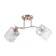 Ceiling chandelier "Lux" 2x40W E27 Color: Gold