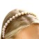 Hair rim with pearls "desires will come true"