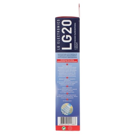 Topperr LG 20 synthetic vacuumber for LG Electronics vacuum cleaners, 4 pcs. + 1 filter-3