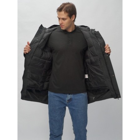 Male jacket-park, size 56, black color-32