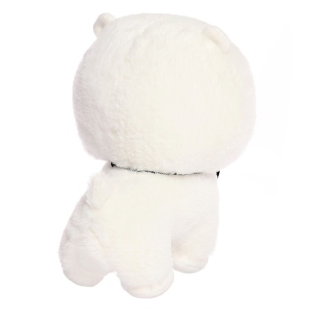 Soft toy "dog bishop", white color, 23 cm-3