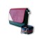 Bag Messenger on magnet, green/red/karmin