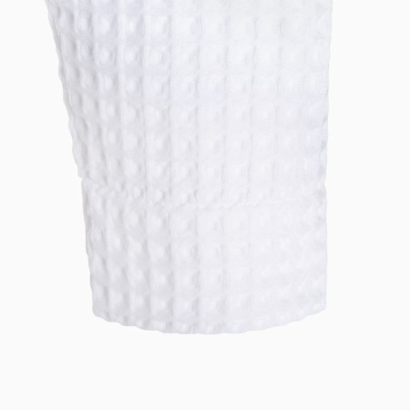 Wafel dressing gown men's elongated Ethel "BOHO" size 50-52, color white, 100% cotton, 290 g/m2-6