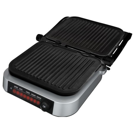 Grill Pioneer GR1020E, 2100 W, anti-stick coating, black-silver-2