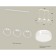 AMBRELLA LIGHT AMBRELLA, TRADITIONAL DIY, XB9106156, 3XGX53 color, white sand, white matte, transparent