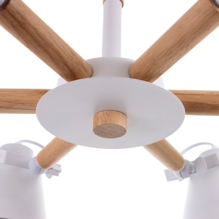 Chandelier 1055/6wt e27 60W white 76x76x50 cm Bayerlux-4