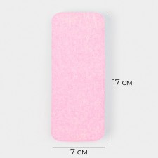 Multilayer cleaning for Micropova microfiber, 17x7 cm, 12 layers
