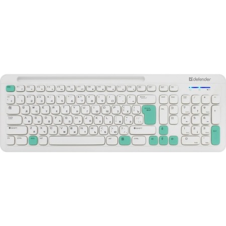 Keyboard set and Defender Cerrato C-978, membrane, 1600 dpi, USB, white mouse-1