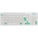 Keyboard set and Defender Cerrato C-978, membrane, 1600 dpi, USB, white mouse