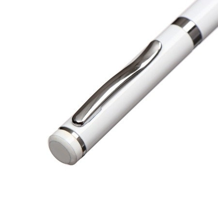 Restoring Hell Gift, Ball "Colombo" in the leatherette case, rotary, white body with silver-4