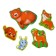 Maxi-puzzles "Forest residents", 5 puzzles, 20 details