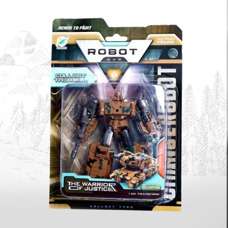 Military robot, transformed, mix-4