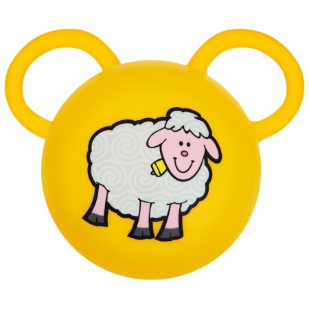 Children's ball with ears, D = 15 cm, 80 g, color mix-4