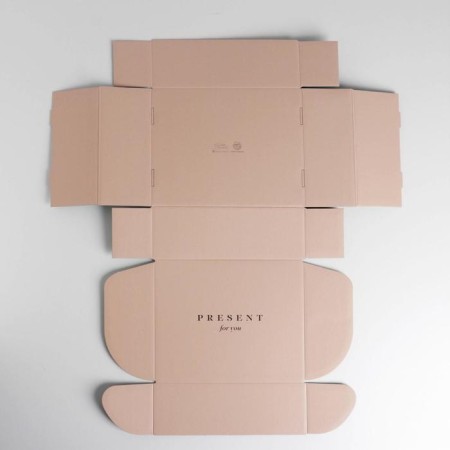 Gift double -sided folding, packaging, “malachite”, 27 x 21 x 9 cm-5