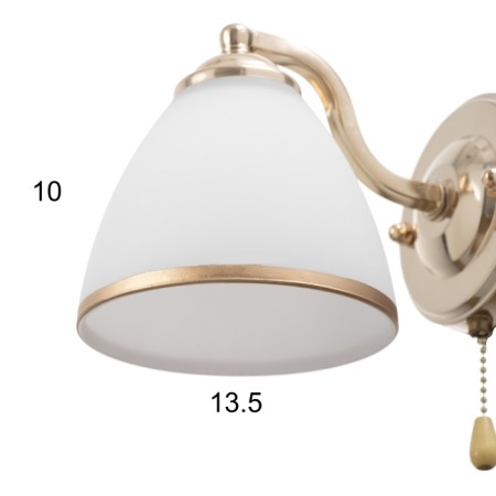 Bra 2773/1 E27 40W gold 25x13x28 cm-4