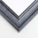 Photo frame Plastic "Mira" 15x15 cm, 642445-3, gray (plastic screen)