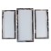 The modular picture "Tiger look" (2-25x52; 1-30x60) 60x80 cm