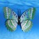 Decor for magnet "Butterfly" 30cm, mix