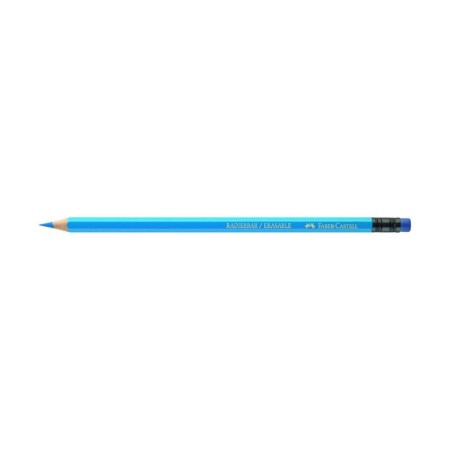 Pencils 12 Faber-Castell flowers hexagonal with an eraser-1
