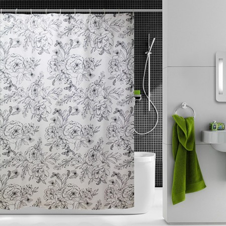Dasch bathroom curtain, 180 × 200 cm, sketch drawing