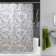 Dasch bathroom curtain, 180 × 200 cm, sketch drawing