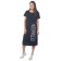 Female dress, size 54, black color