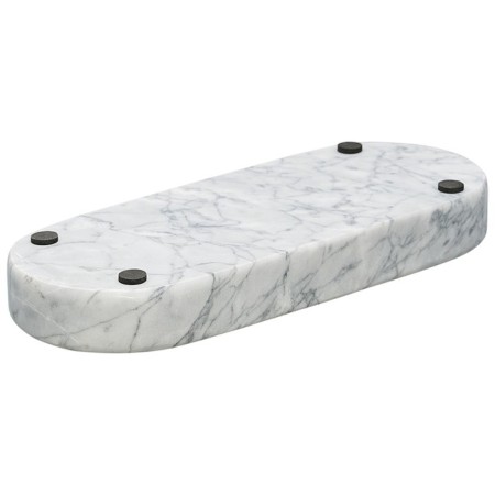 Bergenson Bjorn Marm tray, white marble, 25x10 cm-5