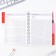 A journal of performance for a year for a teacher, A5 format, 80 sheets, soft cover "Best Teacher"