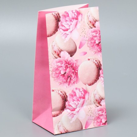 Gift package without handles "Enjoy EVERY MOMENT", 10 × 19.5 × 7 cm-2