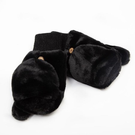 Mitina/mittens women's minku, rr 22 cm, col. black-3