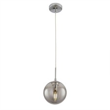 Светильник подвесной Citilux «Томми» CL102010, 15х15х21 см, 1х40Вт, E14, цвет серый