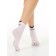 Women's socks with Pikot Conte Elegant Batgirl, size 25, light pink color