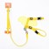 Angel ammunition set, size s, slope 20-34 cm, leash 120 x 1 cm, yellow