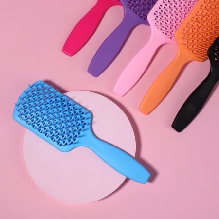 The comb is massage, ventilated, 7 × 22 cm, color mix-1