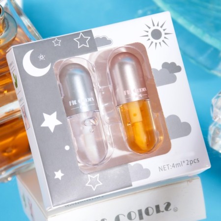 Plamper lip set: shine and oil with volume effect