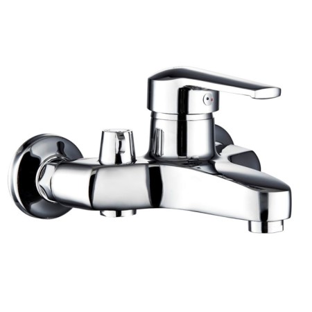 Bath mixer "RMS" SL50-009E, short spout, shower set, zinc, chromium