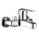 Bath mixer "RMS" SL50-009E, short spout, shower set, zinc, chromium