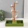 Souvenir tree stand for jewelry "Birds on a tree" Green 24x12x32 cm
