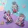 Hair gum "Fitulka" (set of 30 pcs) unicorns, 2 cm, mix