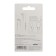 Headphones Borofone BM30, inserts, microphone, jack 3.5 mm, cable 1.2 m, white