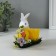 Souvenir "Bunny with carrots near the basket" 5x11.5x13.5 cm