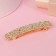 Labber Lava Hair Cliff Automatic Club Rectangle, 1.5x8.5 cm, gold