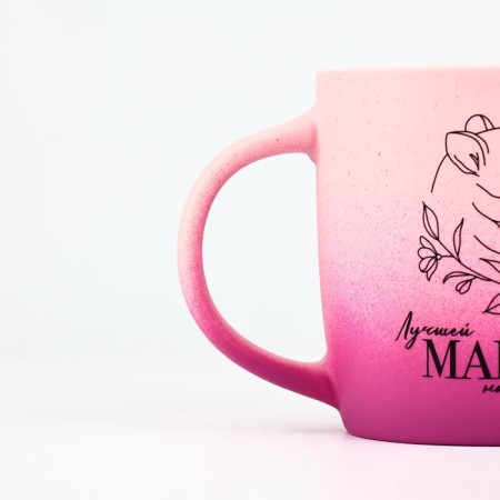 Mother's Day. Ceramic mug "best mom", 320 ml-5