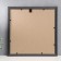 Photo frame plastic 25x25 cm, gray with gold (plastic screen)